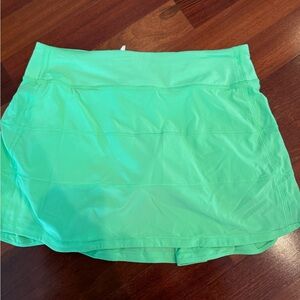 Lululemon Bright Green Skirt